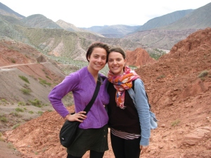 The adventures of Keren and Becca and mountains continue.... Purmamarca, Argentina